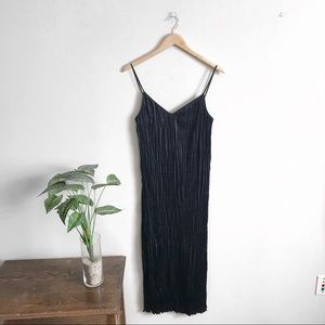 Allsaints Ansel Heather Midi Slip Dress M